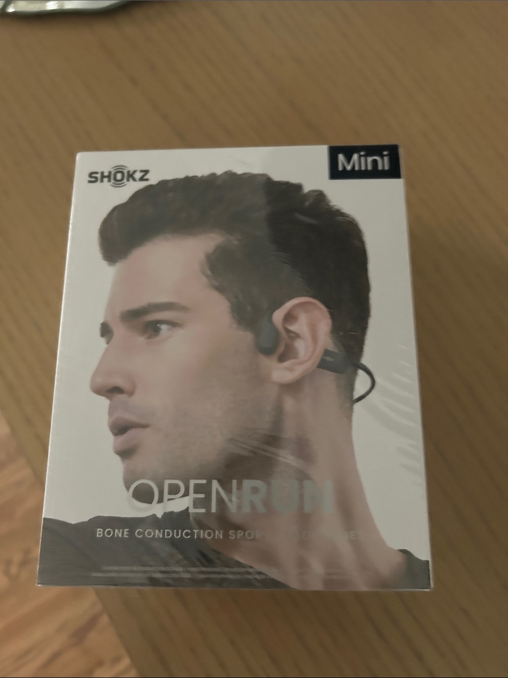 Shokz OpenRun Mini Bone Conduction Headphones - Black